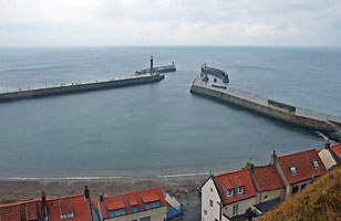 Whitby East Pier (1914)